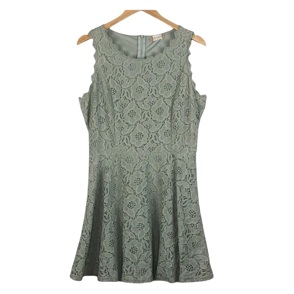 Altar’d State Sage Lace Sleeveless Dress S - Picture 1 of 11